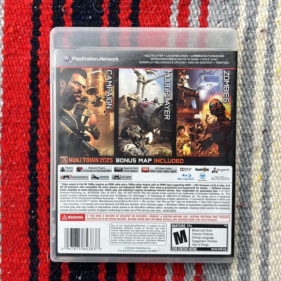 Bundle of 3 PS3 Games | Call of Duty Bundle - Picture 5 of 5